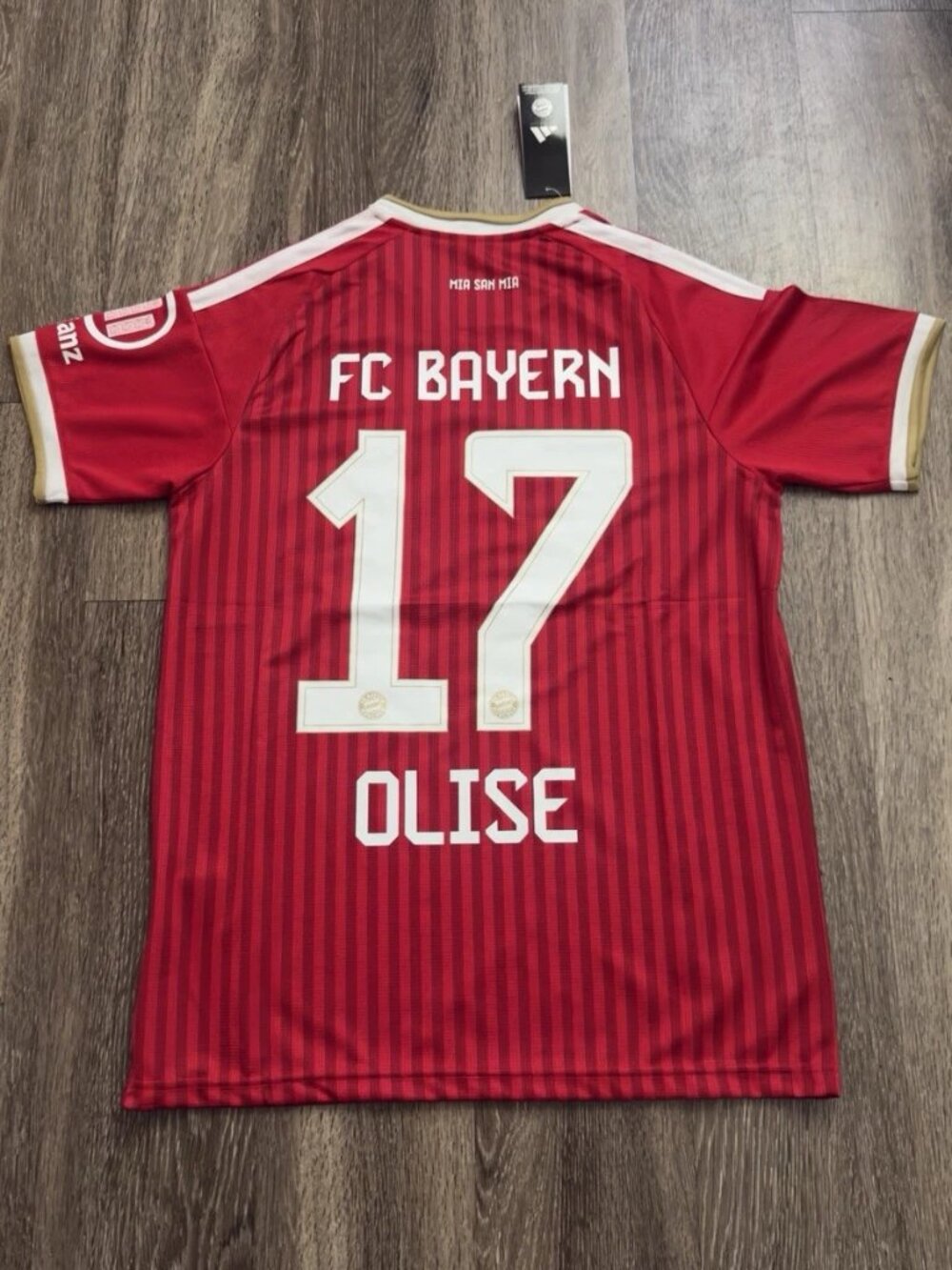 Michael Olise Home 2026 27 Soccer Red Jersey